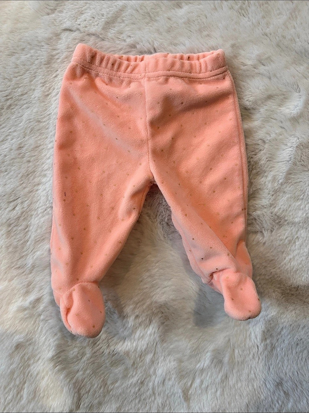 Pink Footed Baby Pajamas